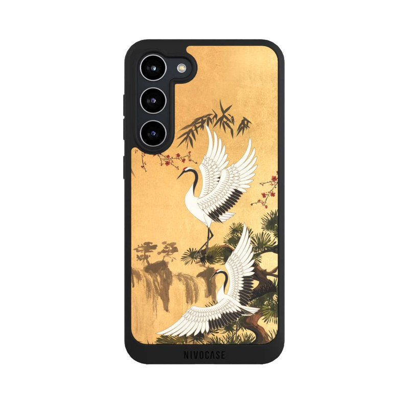 Galaxy S23 + NIVOpure Cranes Gold Japan 2