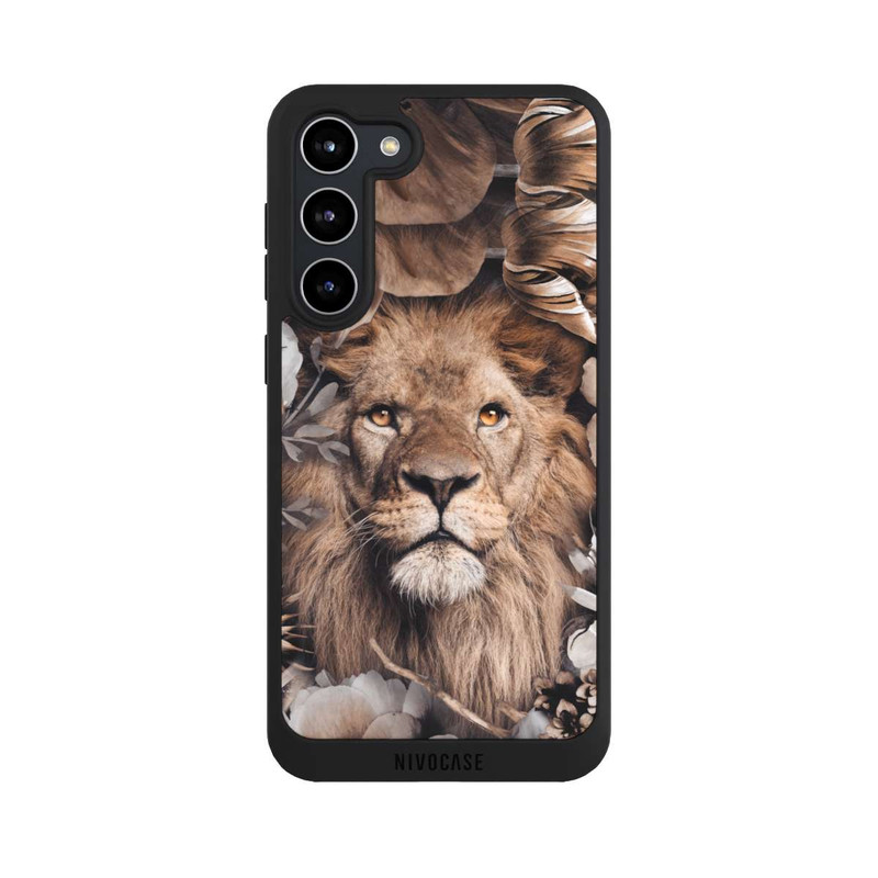 Galaxy S23 + NIVOpure Lion Flower Frame beige