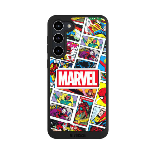Samsung Galaxy S23+ NIVOpure Marvel Comic Pattern