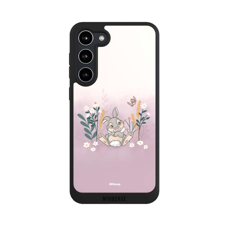 Galaxy S23 + NIVOpure Panpan avec des fleurs