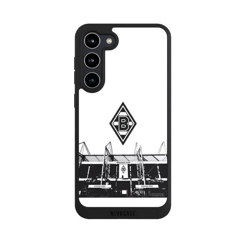 Galaxy S23 + NIVOpure Borussia-Park Schwarz und Weiß