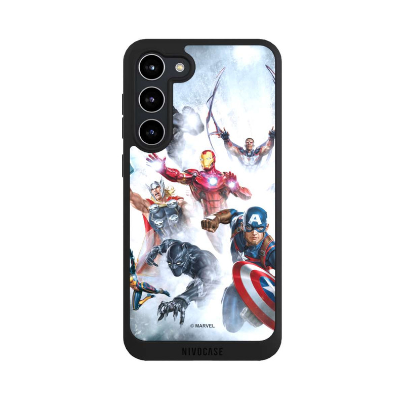 Galaxy S23 + NIVOpure Avengers Jumping at You
