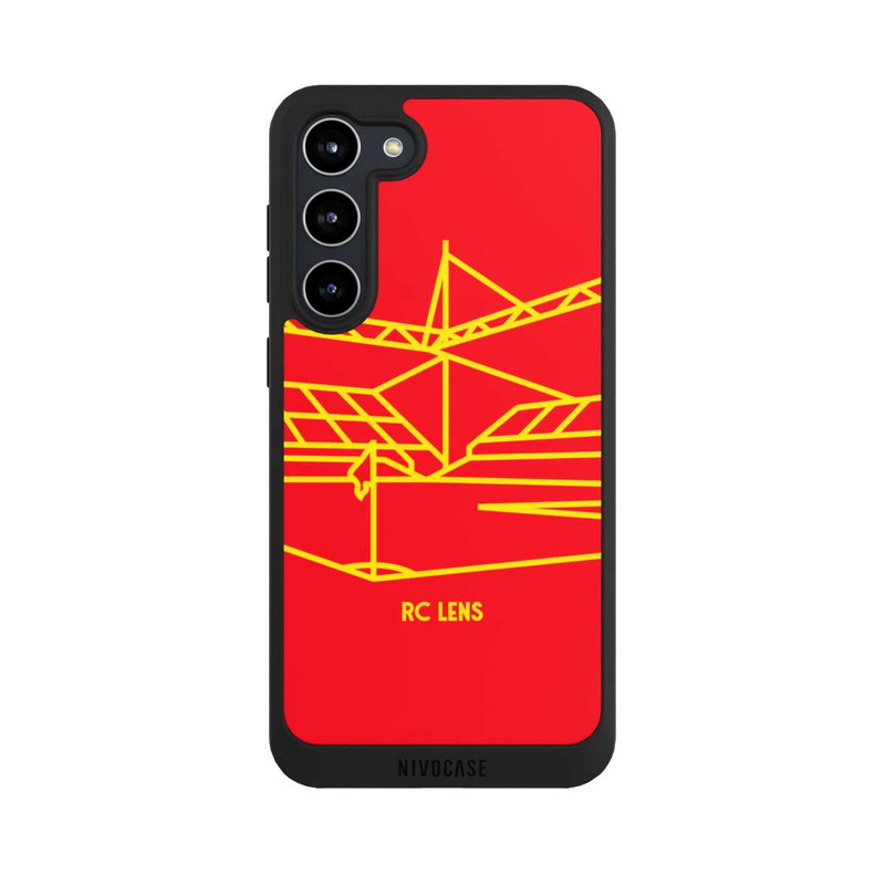 Galaxy S23 + NIVOpure RC Lens Line Art Stadium Groß
