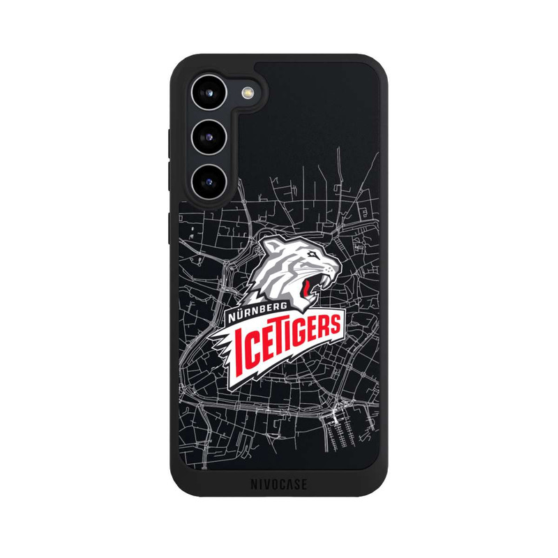 Galaxy S23 + NIVOpure Nürnberg Ice Tigers Logo Karte