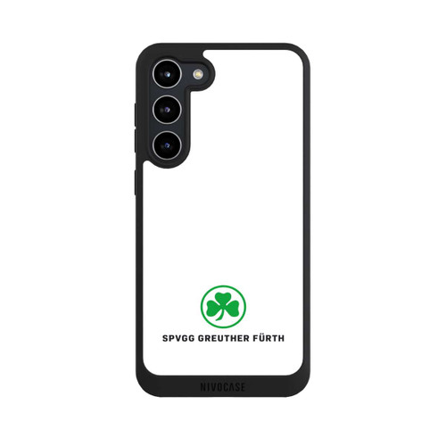 Samsung Galaxy S23+ NIVOpure SPVGG GREUTHER FÜRTH Logo weiß