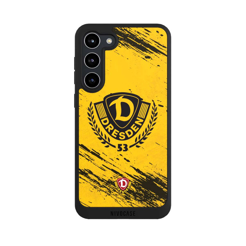 Galaxy S23 + NIVOpure Dynamo Dresden Gelb Schwarz