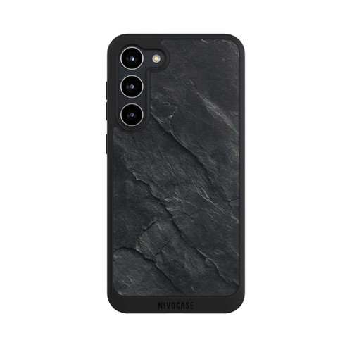Samsung Galaxy S23+ NIVOpure Dunkler Schiefer Look