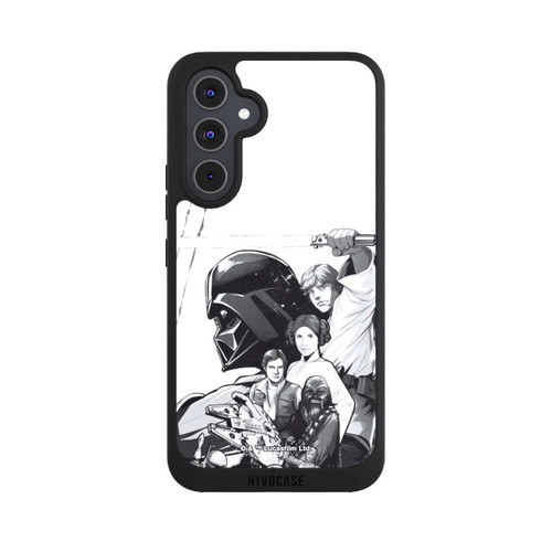 Samsung Galaxy A54 5G NIVOpure Star Wars Characters - Black and White
