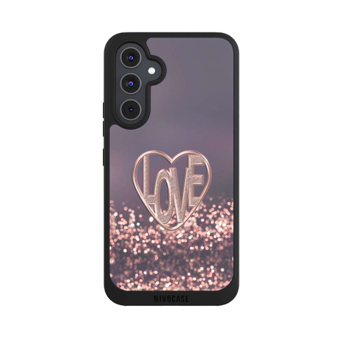 Samsung Galaxy A54 5G NIVOpure Love Glitter Pink