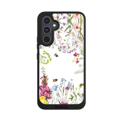 Samsung Galaxy A54 5G NIVOpure Cadre de fleurs sauvages des prés d'été