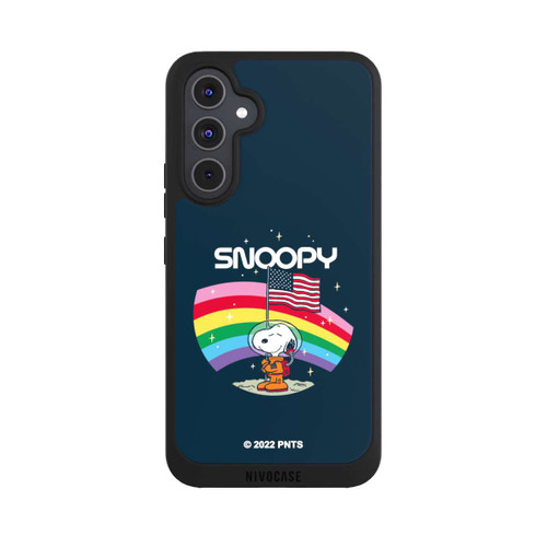 Samsung Galaxy A54 5G NIVOpure Snoopy Weltraumreisender Regenbogen