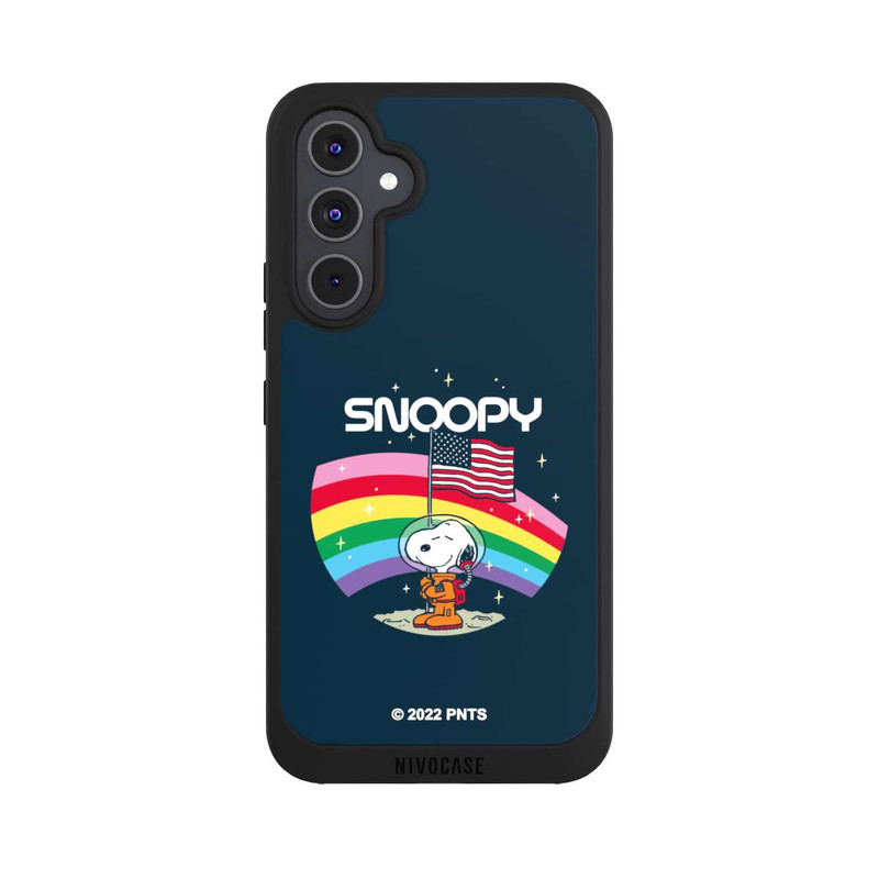 Galaxy A54 5G NIVOpure Snoopy Weltraumreisender Regenbogen