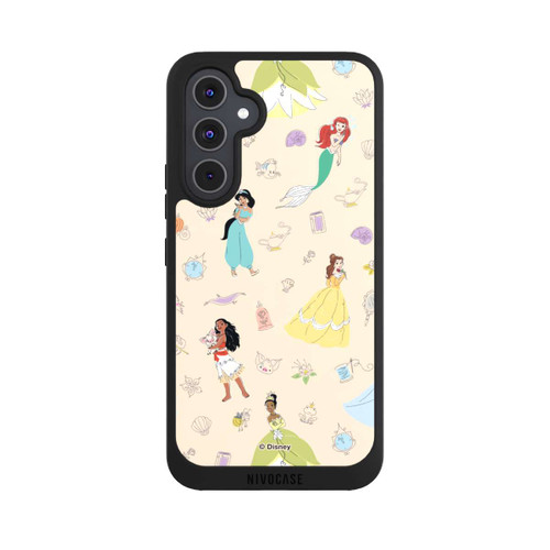 Samsung Galaxy A54 5G NIVOpure Princess Pattern Beige Disney Princess