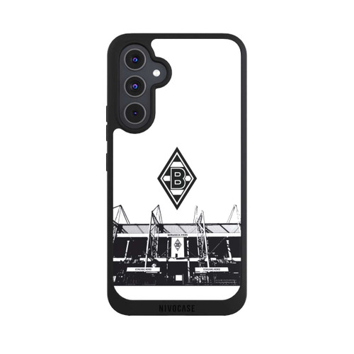 Samsung Galaxy A54 5G NIVOpure Borussia-Park Schwarz und Weiß