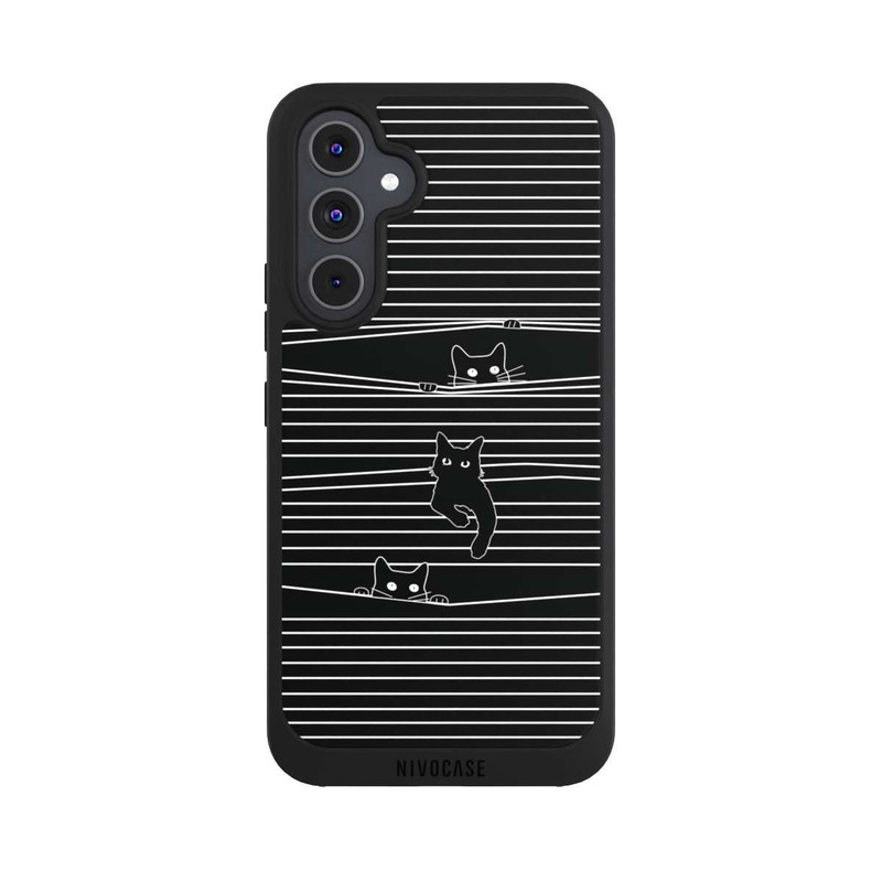 Galaxy A54 5G NIVOpure Cats Peeping