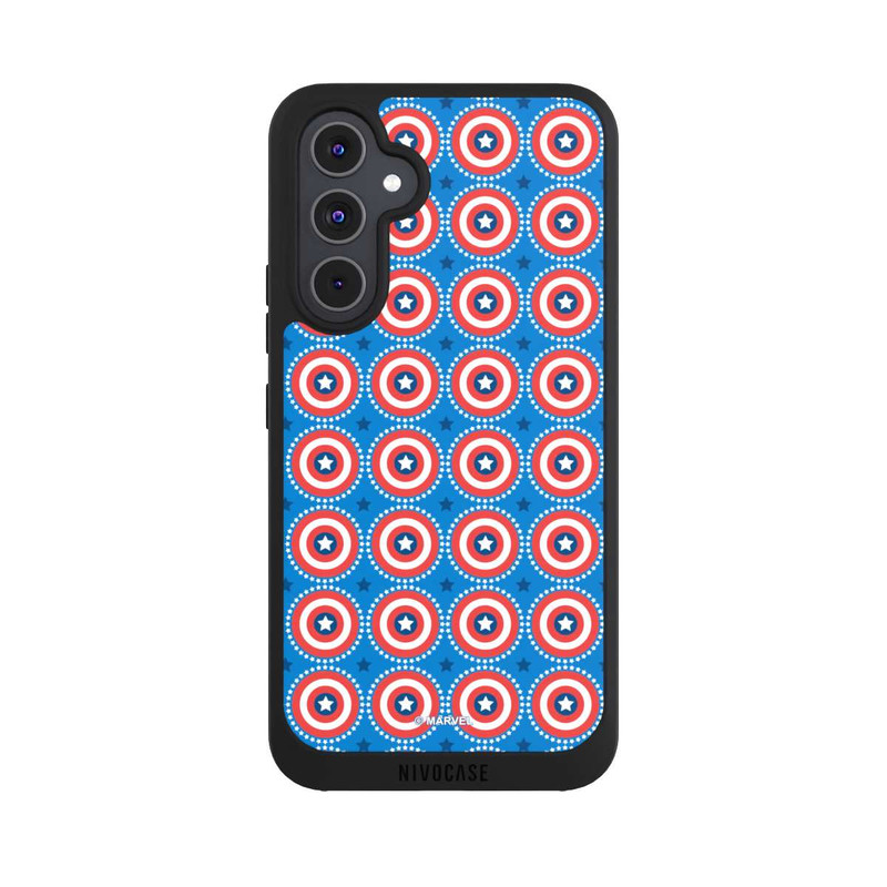 Galaxy A54 5G NIVOpure Captain American Shield Pattern