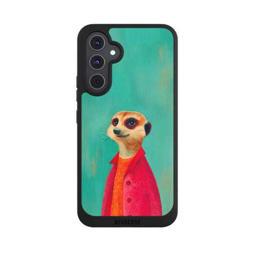 Samsung Galaxy A54 5G NIVOpure Meerkat Green Illustration