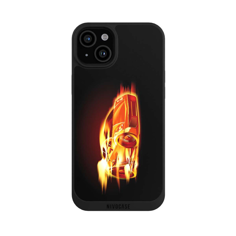 iPhone 15 Plus NIVOpure Voiture en Feu