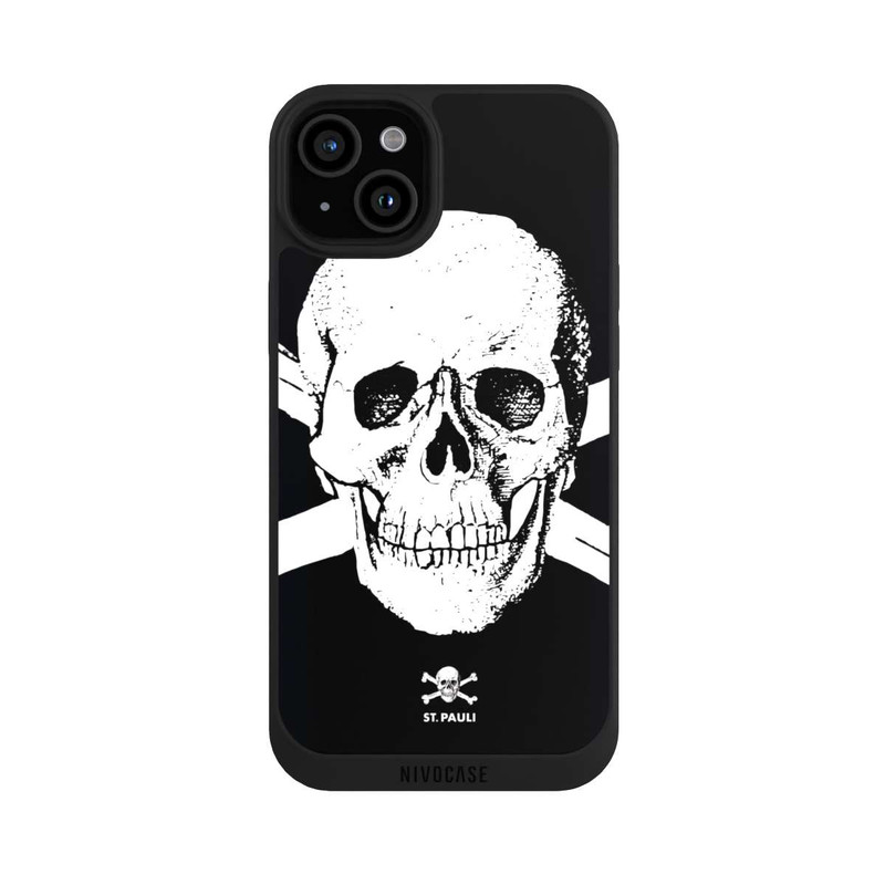iPhone 15 Plus NIVOpure FC St.Pauli CloseupSkull