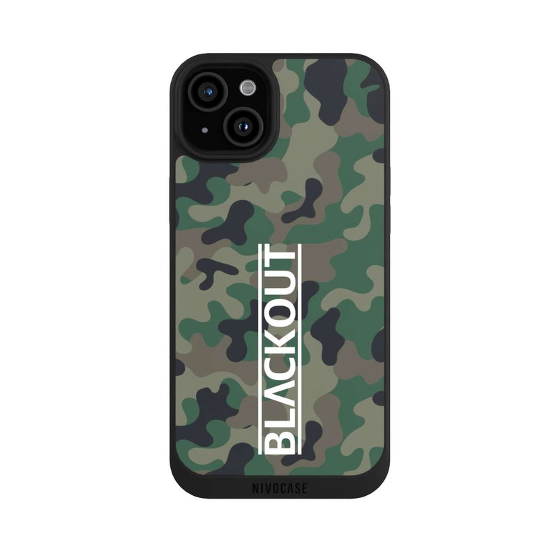 iPhone 15 Plus NIVOpure Logo du camouflage