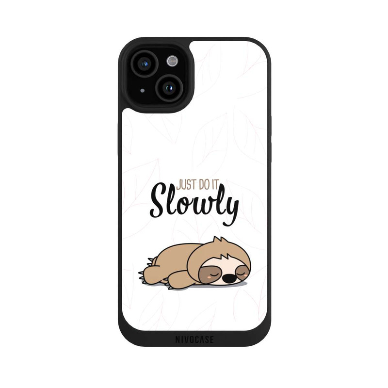 iPhone 15 Plus NIVOpure Just Do It Slowly Sloth