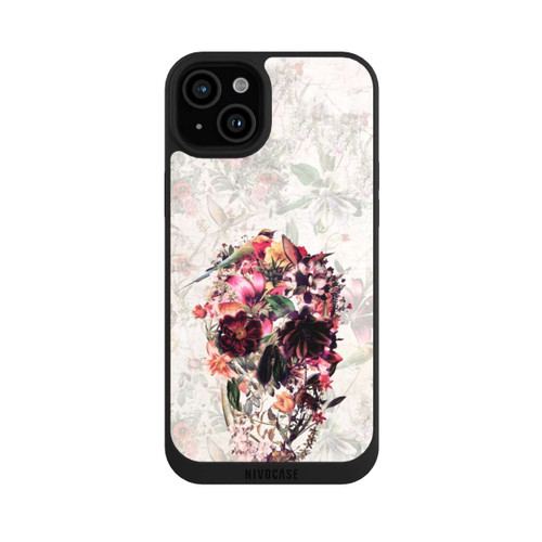 Apple iPhone 15 Plus NIVOpure Flower Vintage Skull