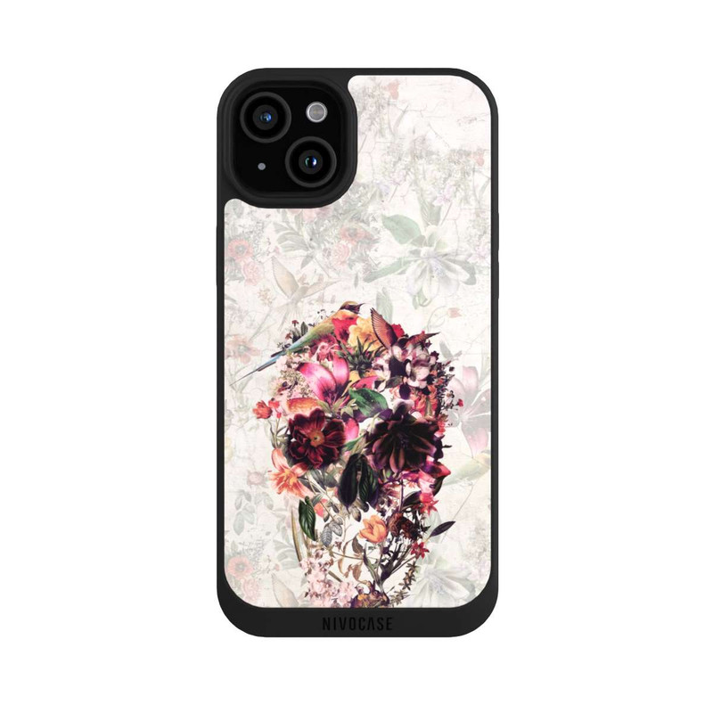 iPhone 15 Plus NIVOpure Flower Vintage Skull
