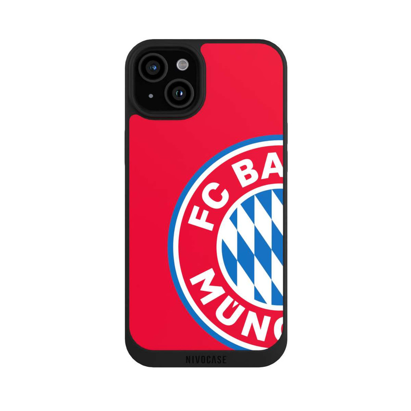 iPhone 15 Plus NIVOpure Großes FCB Logo Rot