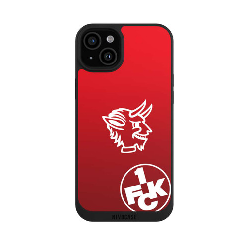 Apple iPhone 15 Plus NIVOpure Teufelskopf FCK auf Rot