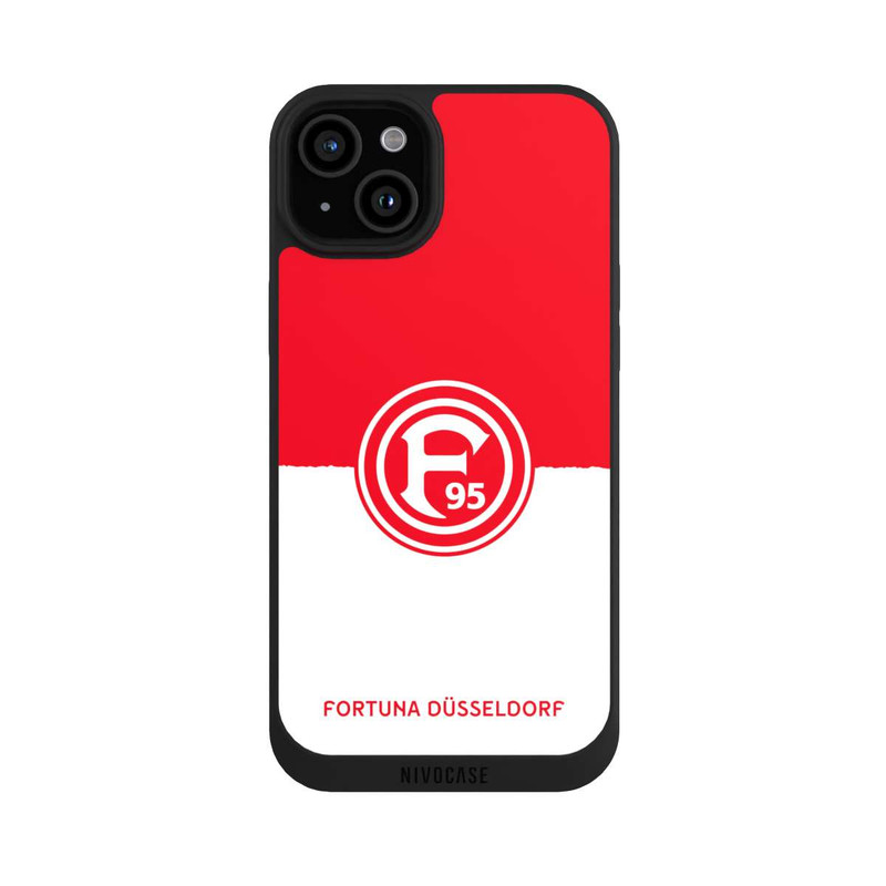 iPhone 15 Plus NIVOpure Rot Weiß F95