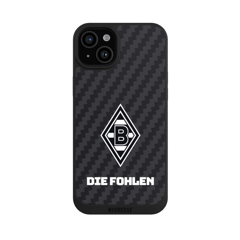 iPhone 15 Plus NIVOpure Die Fohlen Carbon