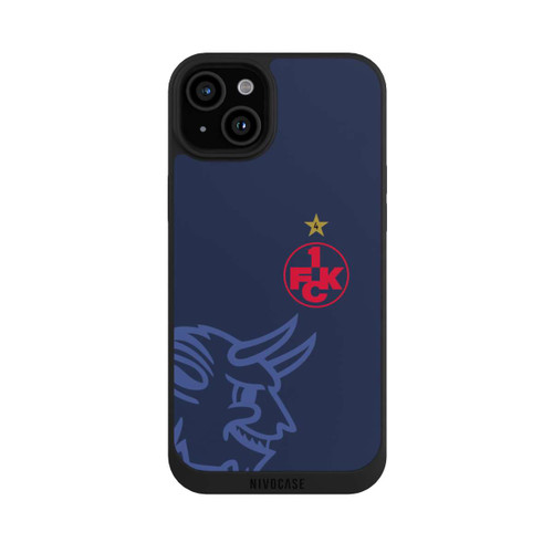 Apple iPhone 15 Plus NIVOpure Auswärts Trikot - 1.FCK blau