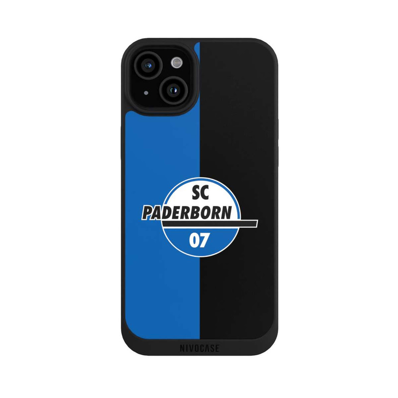 iPhone 15 Plus NIVOpure Design Blau Schwarz