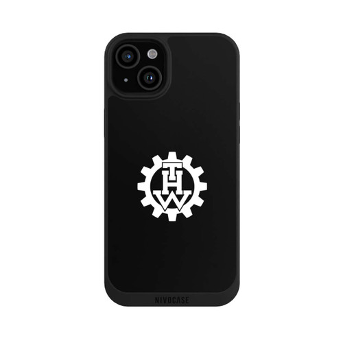 Apple iPhone 15 Plus NIVOpure THW Logo Schwarz
