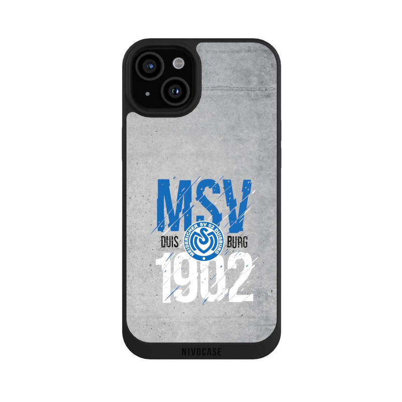 iPhone 15 Plus NIVOpure Logo Grunge MSV