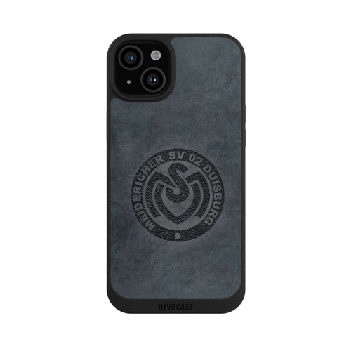 Apple iPhone 15 Plus NIVOpure Leder und Beton MSV