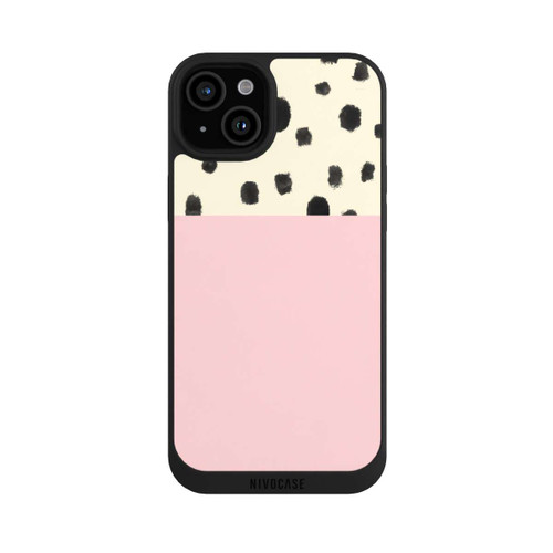 Apple iPhone 15 Plus NIVOpure Punkte und Rosa