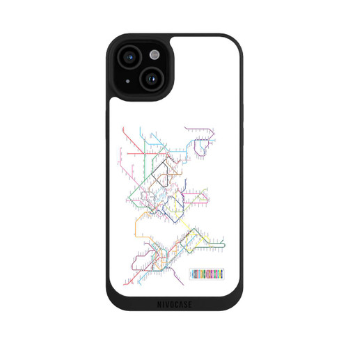 Apple iPhone 15 Plus NIVOpure Carte du métro mondial