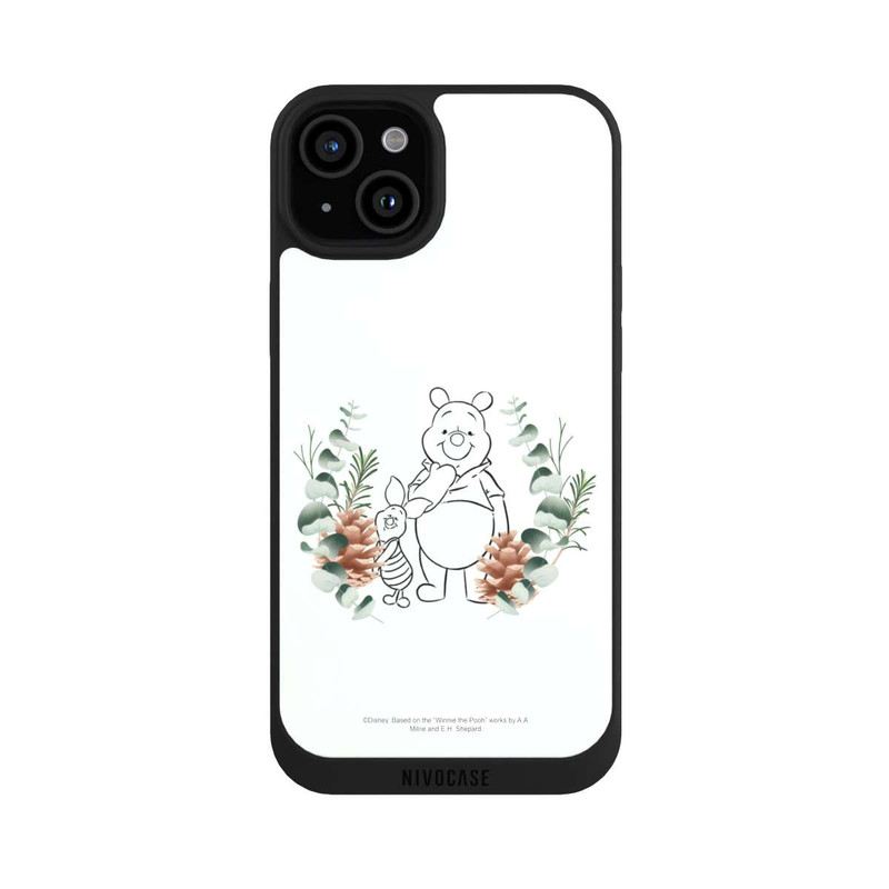 iPhone 15 Plus NIVOpure Green Love Pooh and Piglet