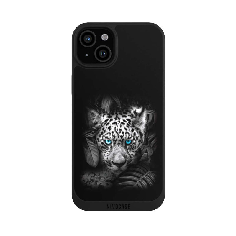 iPhone 15 Plus NIVOpure Jaguar Schwarz Dschungel