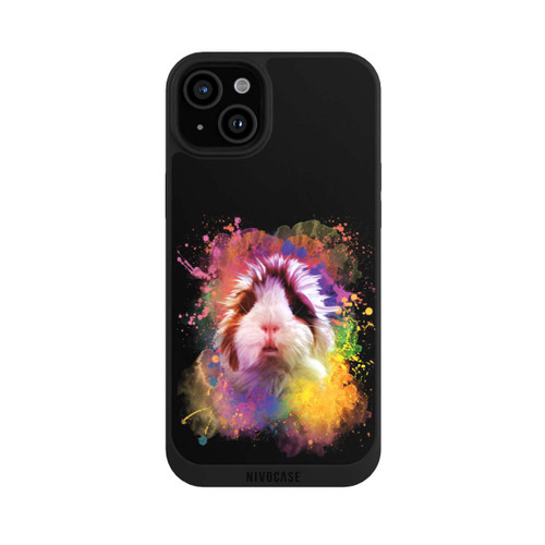 Apple iPhone 15 Plus NIVOpure Meerschweinchen Colorful Sprayart 