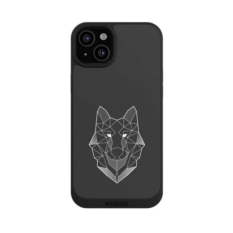 iPhone 15 Plus NIVOpure Polygones de loup