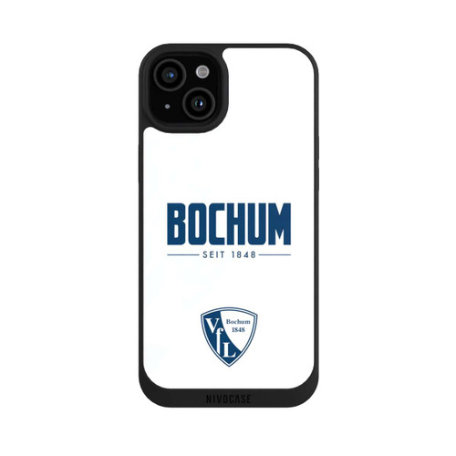 Apple iPhone 15 Plus NIVOpure VfL Bochum Graues Muster