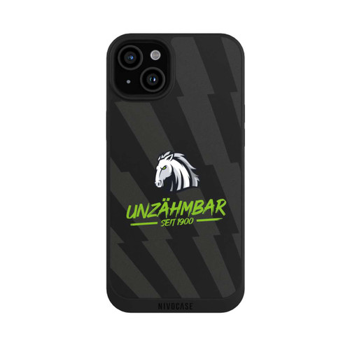 Apple iPhone 15 Plus NIVOpure Borussia Schriftzug Unzähmbar