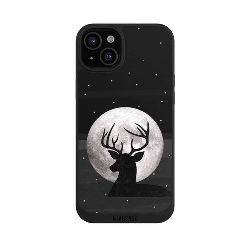 Apple iPhone 15 Plus NIVOpure Deer &amp; Moon Silver