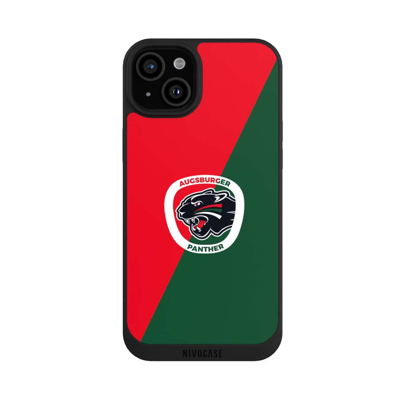 iPhone 15 Plus NIVOpure Augsburger Panther Rouge Vert