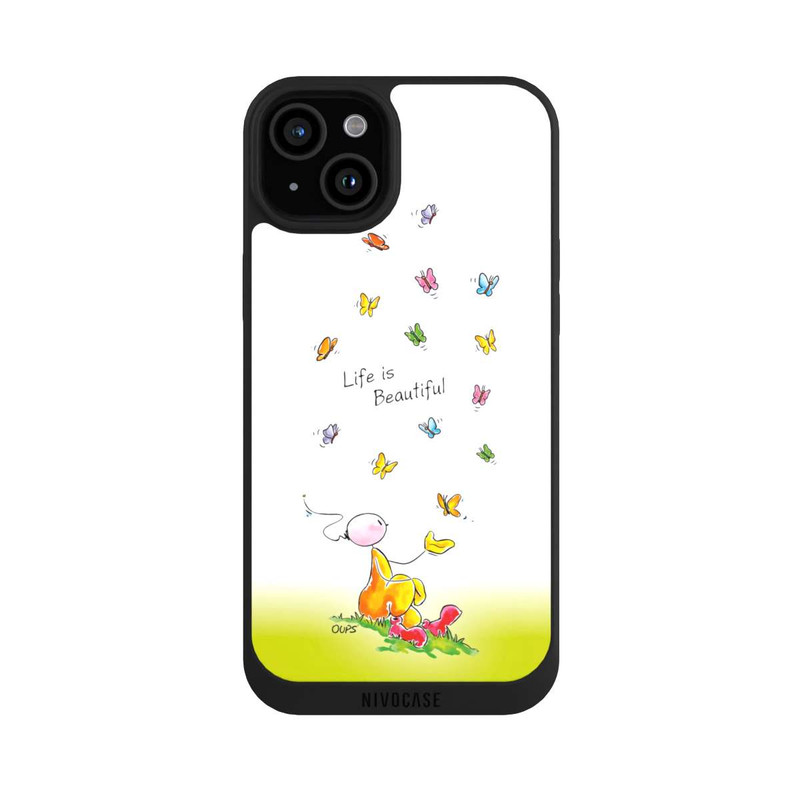 iPhone 15 Plus NIVOpure Life is Beautiful With Butterflies