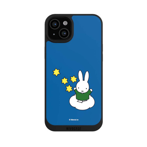 Apple iPhone 15 Plus NIVOpure Miffy Étoiles Bleu