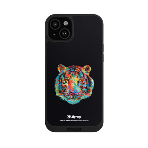 Apple iPhone 15 Plus NIVOpure Tiger Art By P.D. Moreno