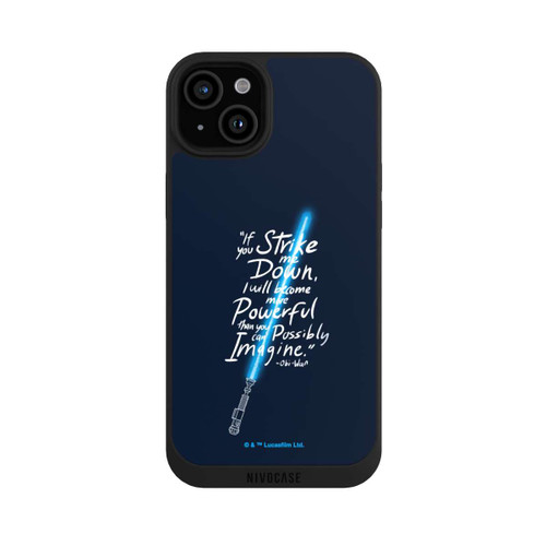 Apple iPhone 15 Plus NIVOpure Zitat Obi Wan